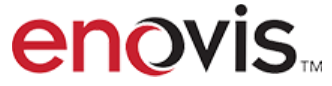 Enovis logo in red and black text with a small ™ symbol on a white background