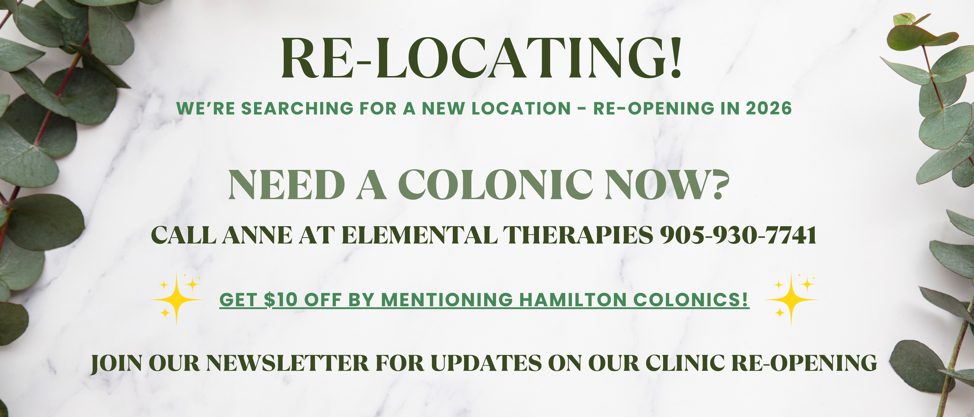 Hamilton Colon Hydrotherapy