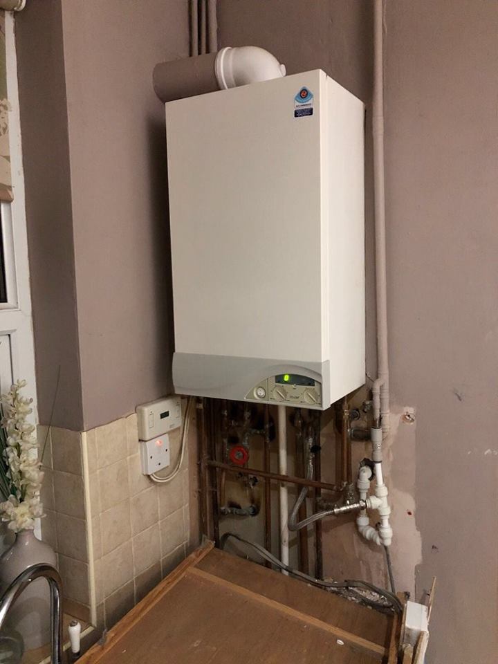 ISAR boiler in Northampton - Before replacement