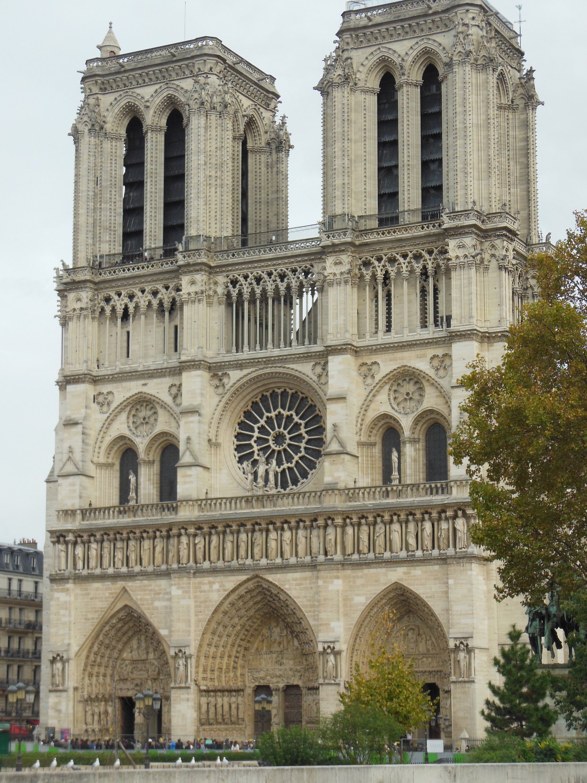 A large building with a clock on the front of it