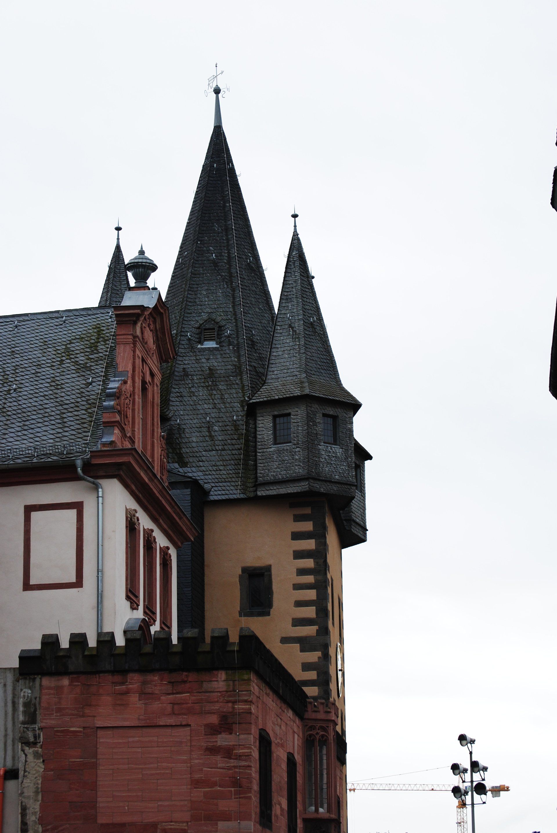 A building with a tower on top of it