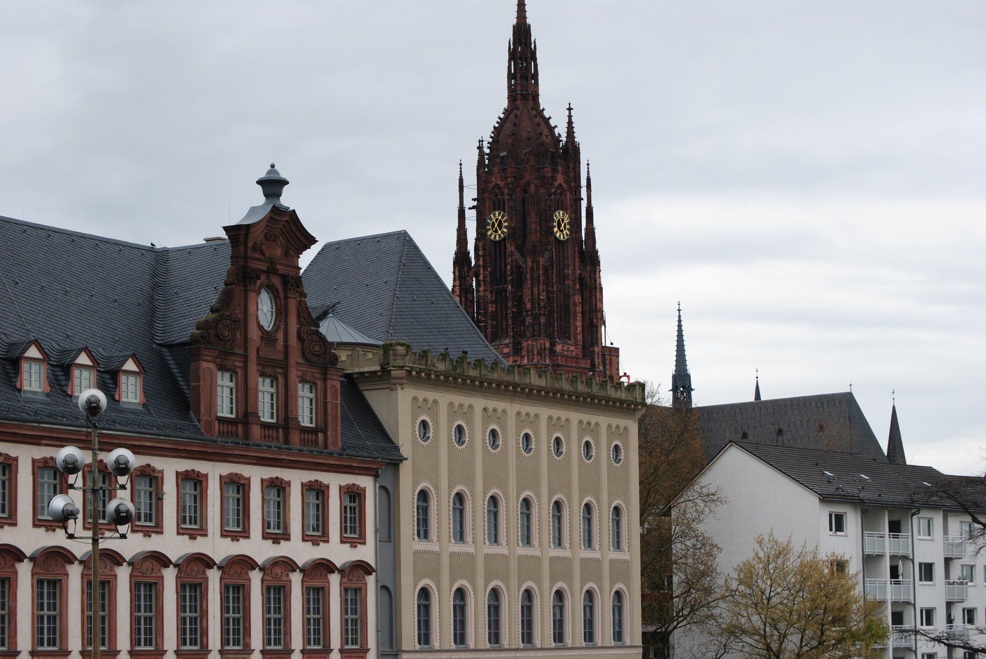 A large building with a clock tower on top of it