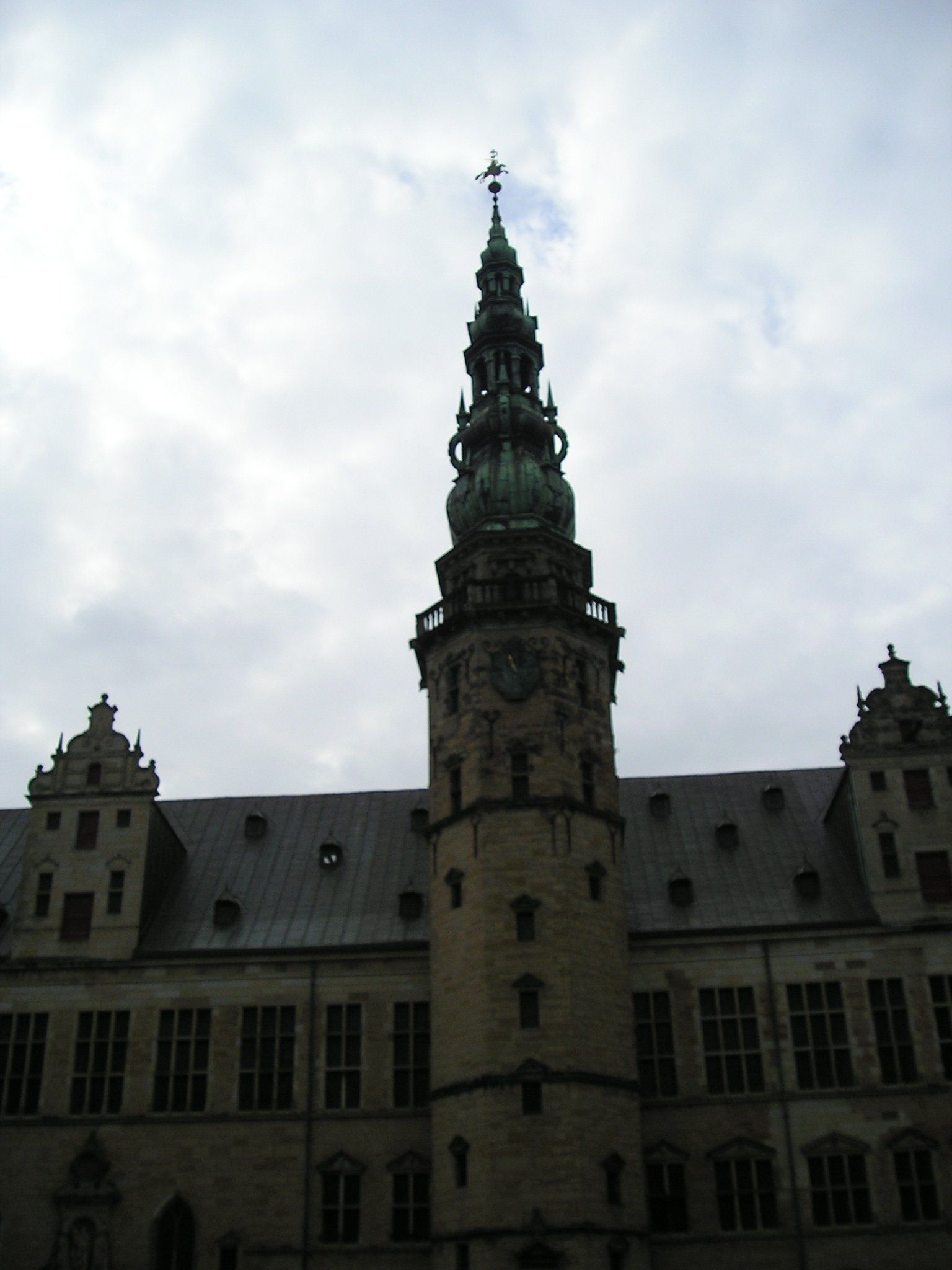 A large building with a clock tower on top of it