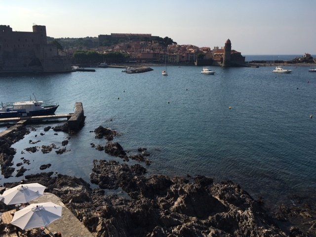 A large body of water with boats in it