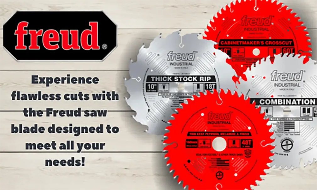 The freud saw blade is designed to meet all your needs