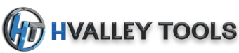 The logo for hvalley tools is shown on a white background.