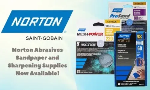 Norton saint gobain norton abrasives sandpaper and sharpening supplies now available