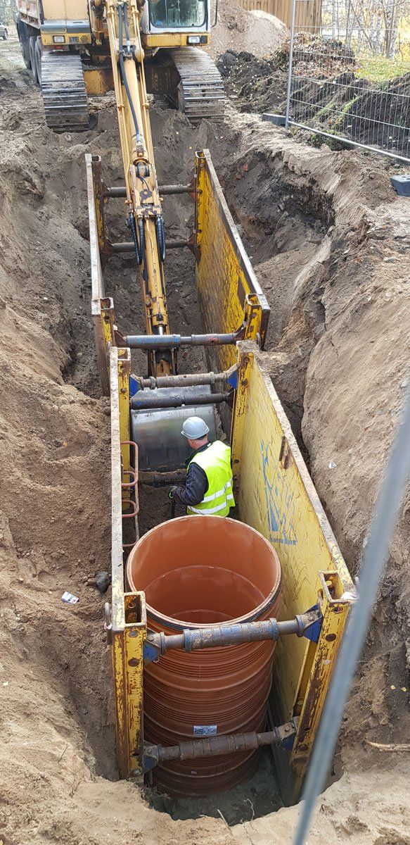 Būvmehanizācija D Inženierkomunikāciju izbūve un zemes darbi