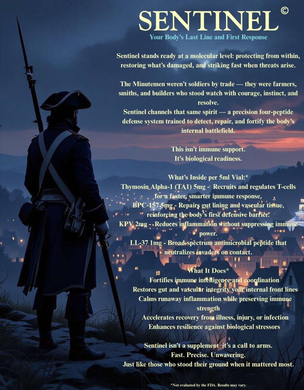 Sentinel Peptide Blend