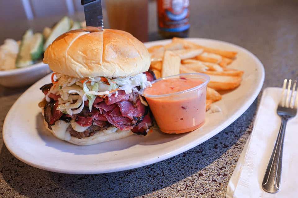Pastrami on Roll