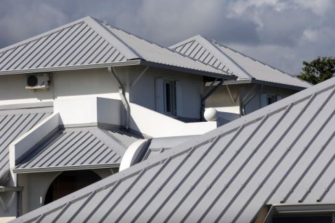House after metal roof plumbing services in Geelong