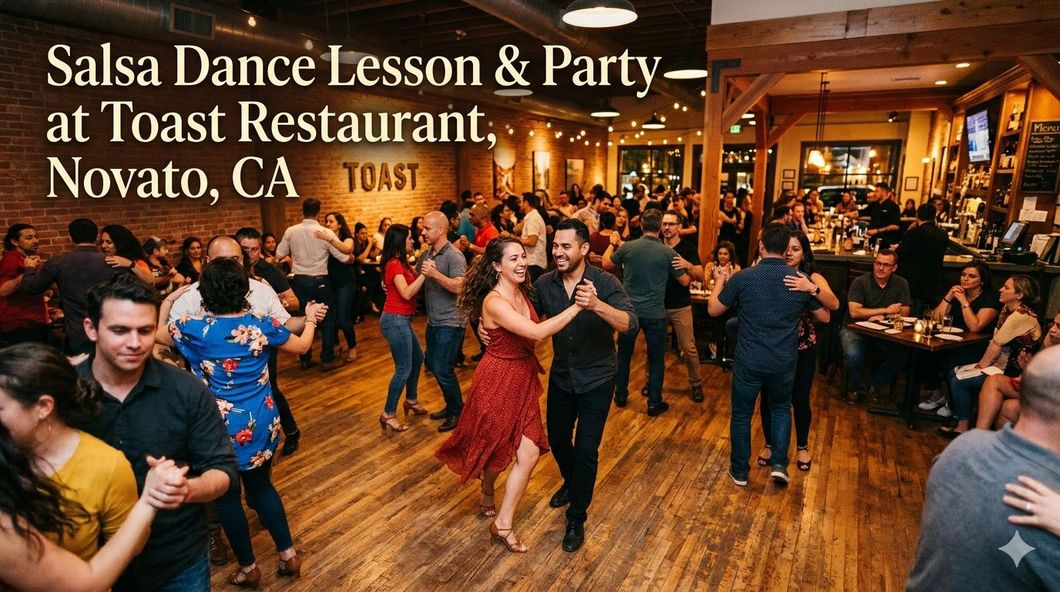 Salsa dance lesson and party