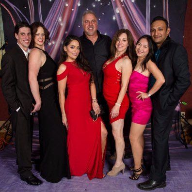 Group photo on New Year's Eve