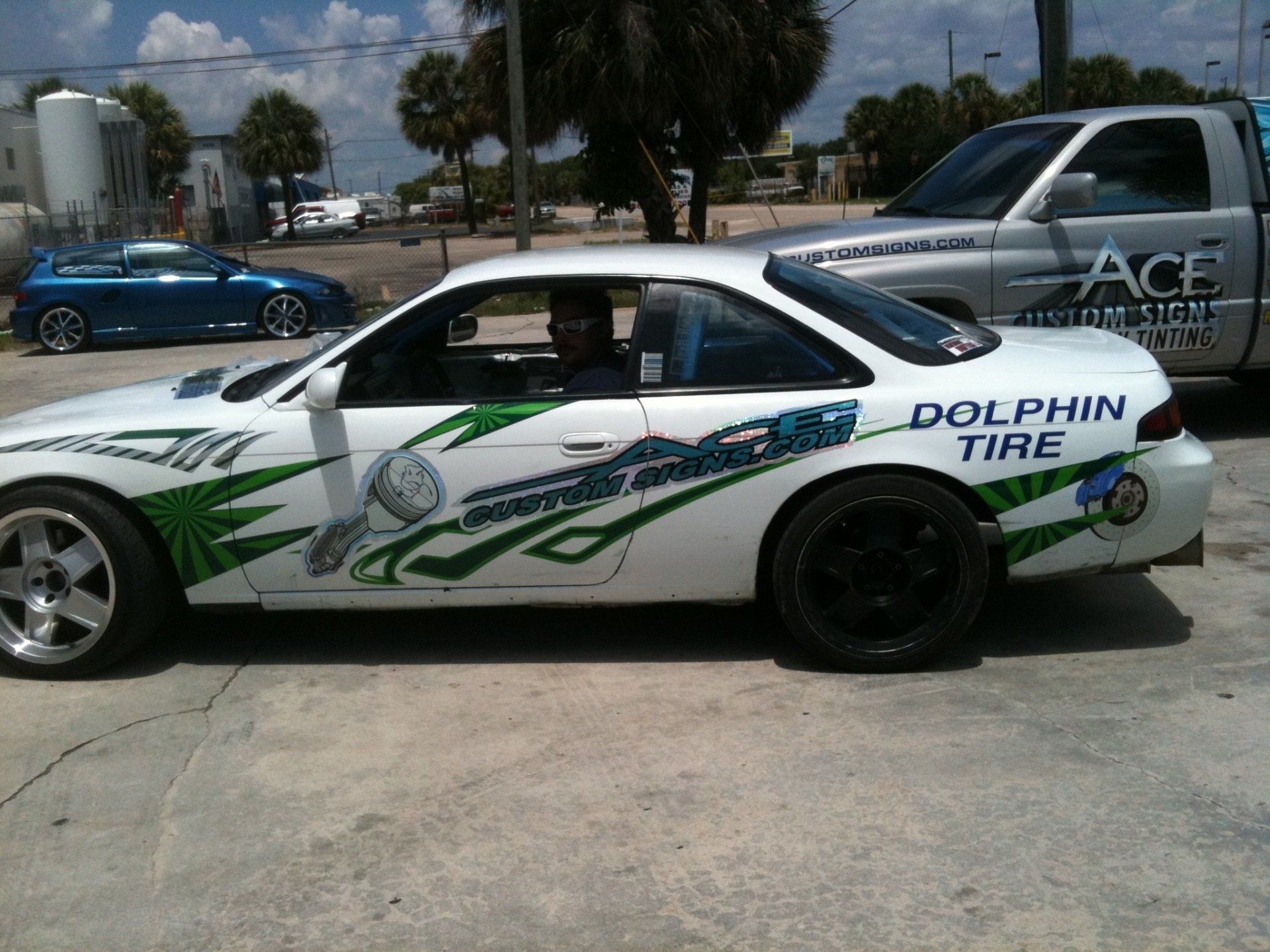 Custom car graphics North Palm Beach