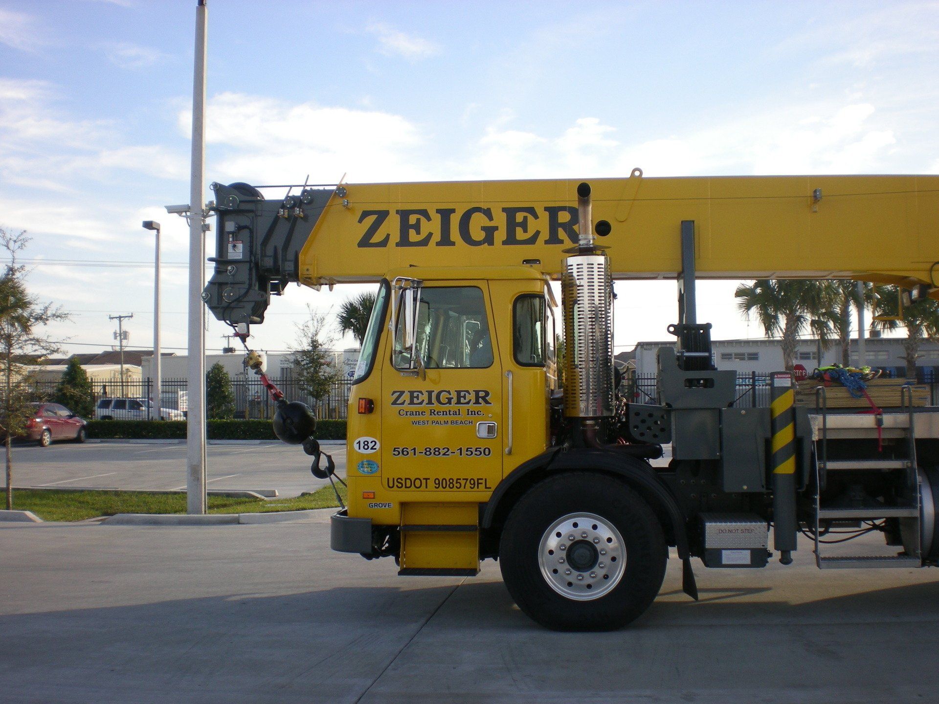 Truck lettering Jupiter Fl