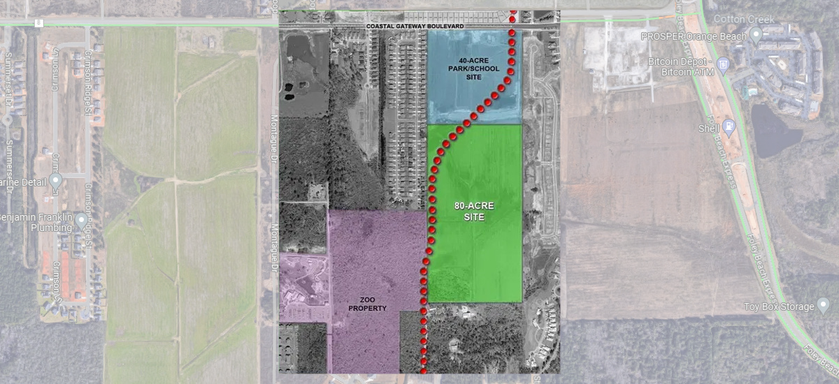 127-Acre Coastal Gateway Park Plan to be unveiled by Gulf Shores