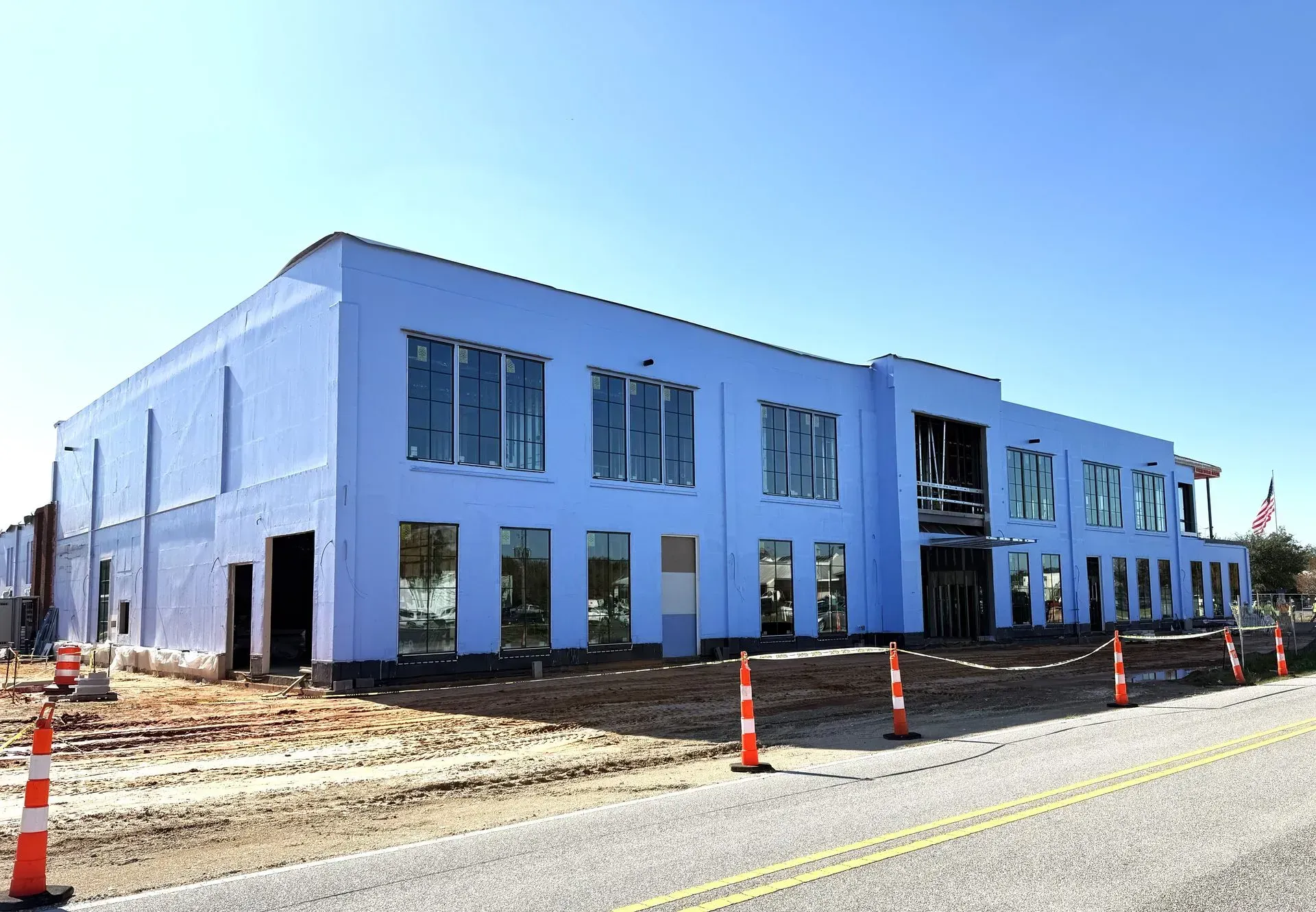 Foley, Alabama Library Construction