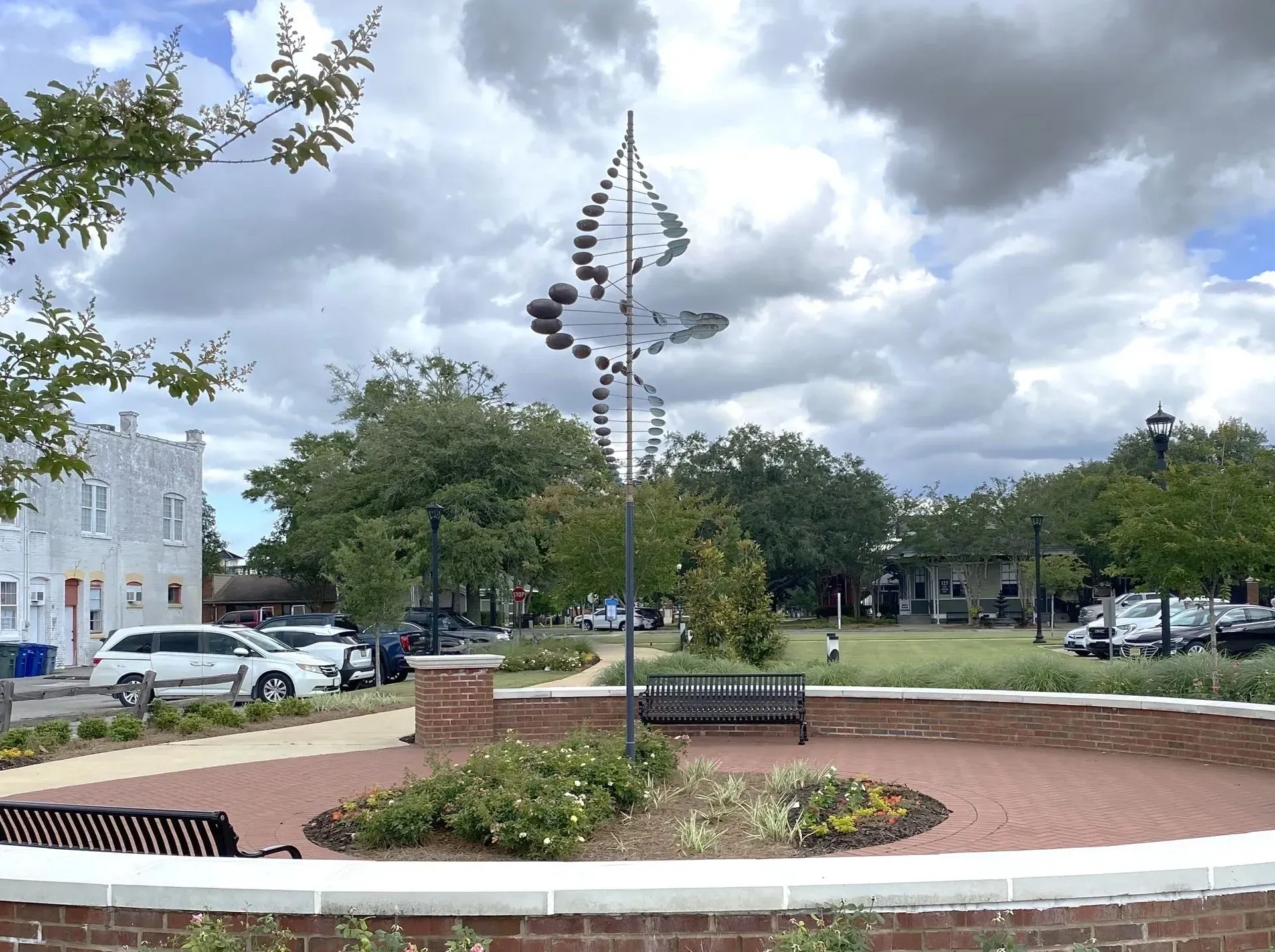 City of Foley Adds Wind Sculpture to Rose Trail