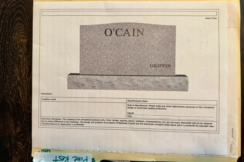 Headstone Order Form