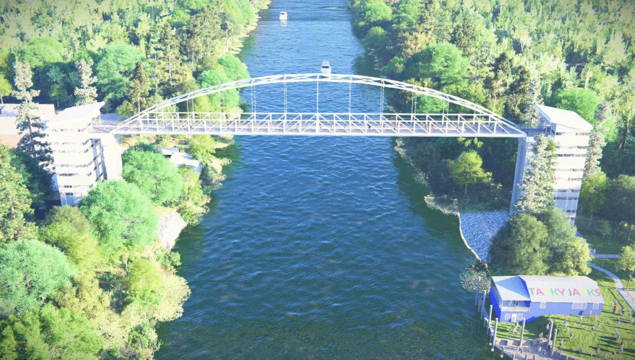 gulf shores pedestrian bridge construction schedule
