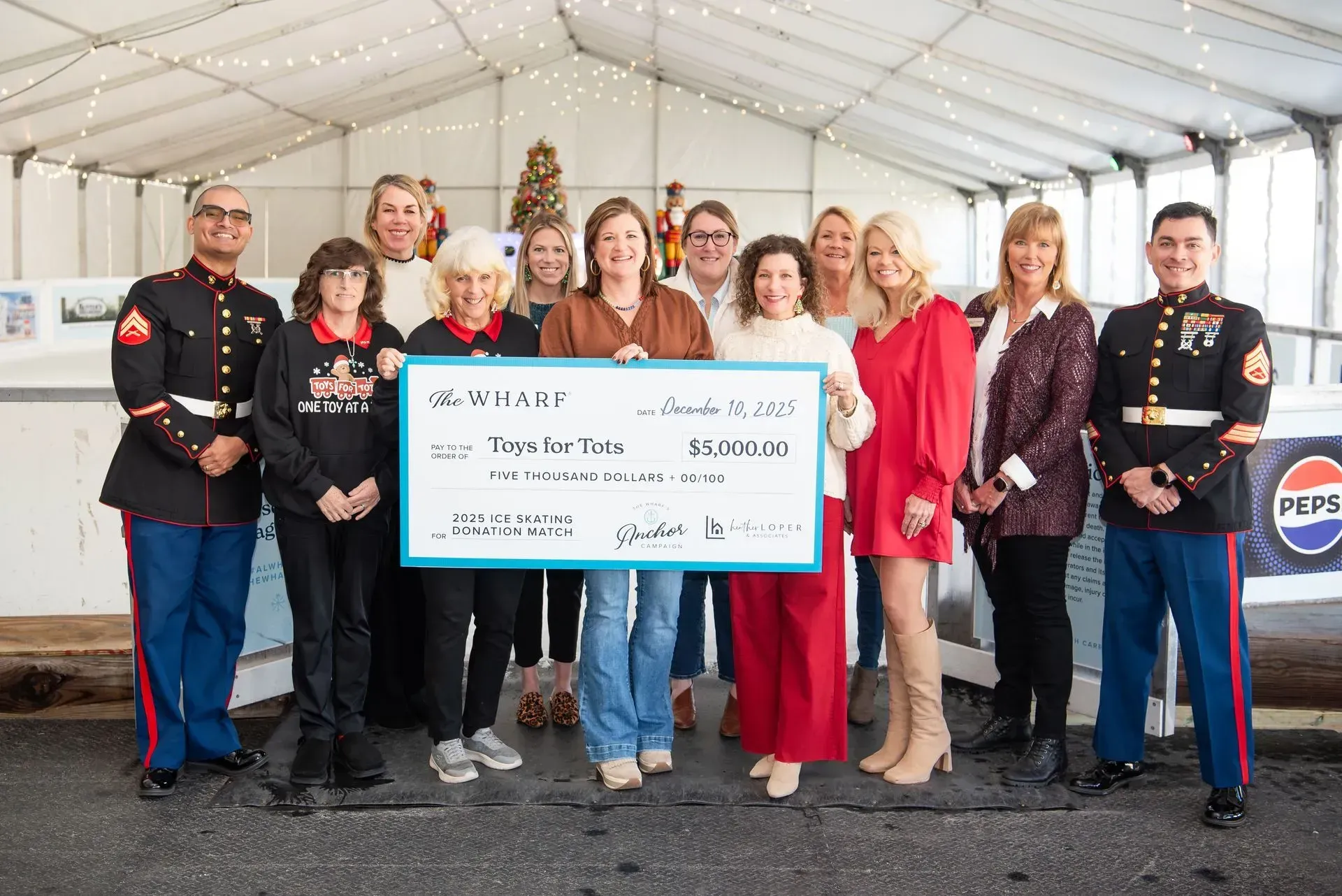 Toys For Tots at the Wharf