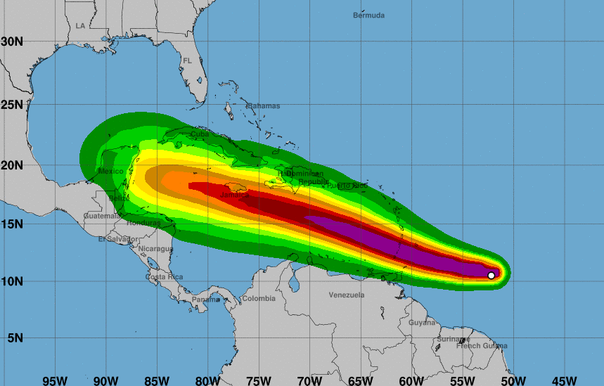 Beryl Is Now A Hurricane Forecasted To Remain In Southern Gulf