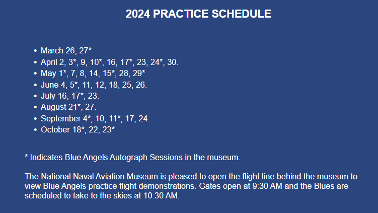 Blue Angels Practice 2025