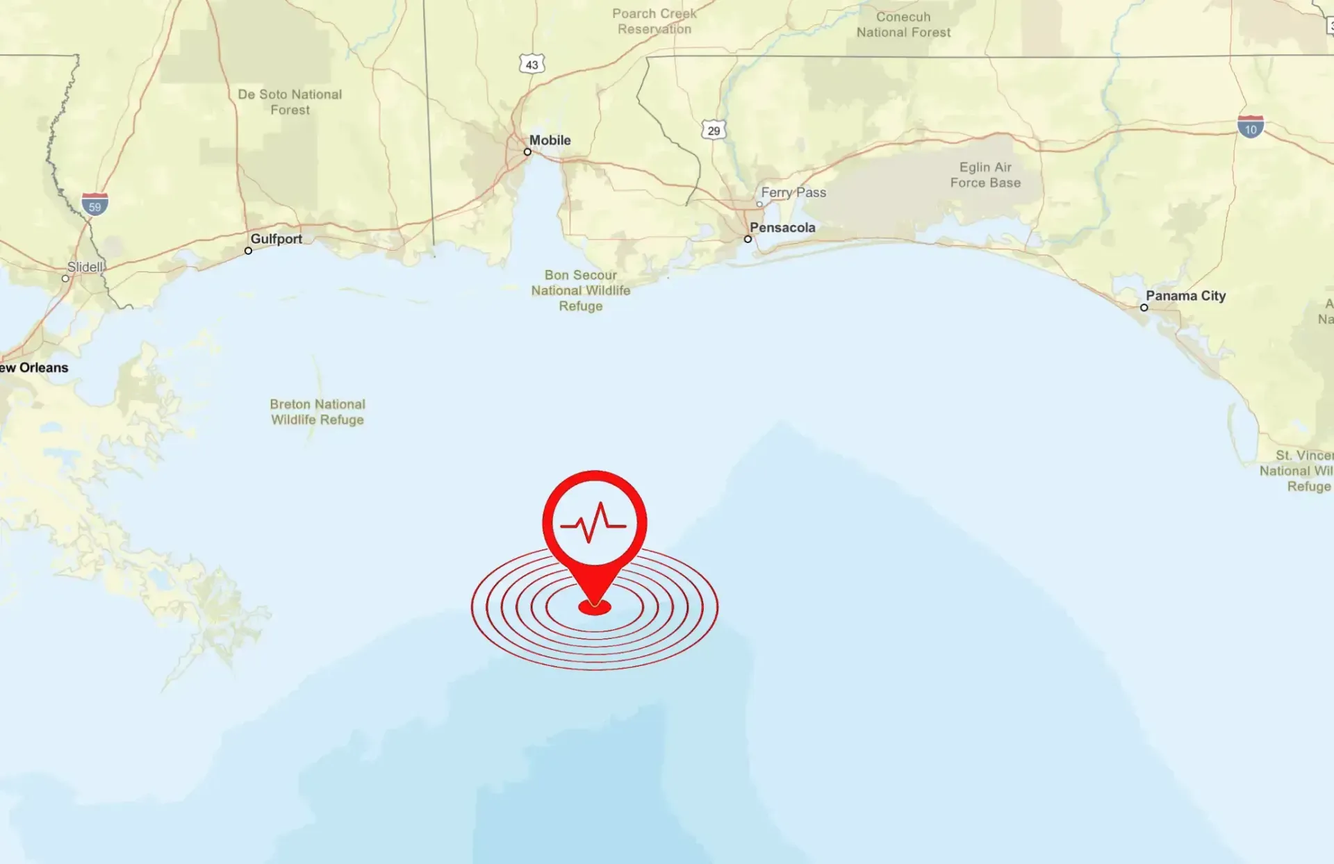 Gulf Shores Earthquake