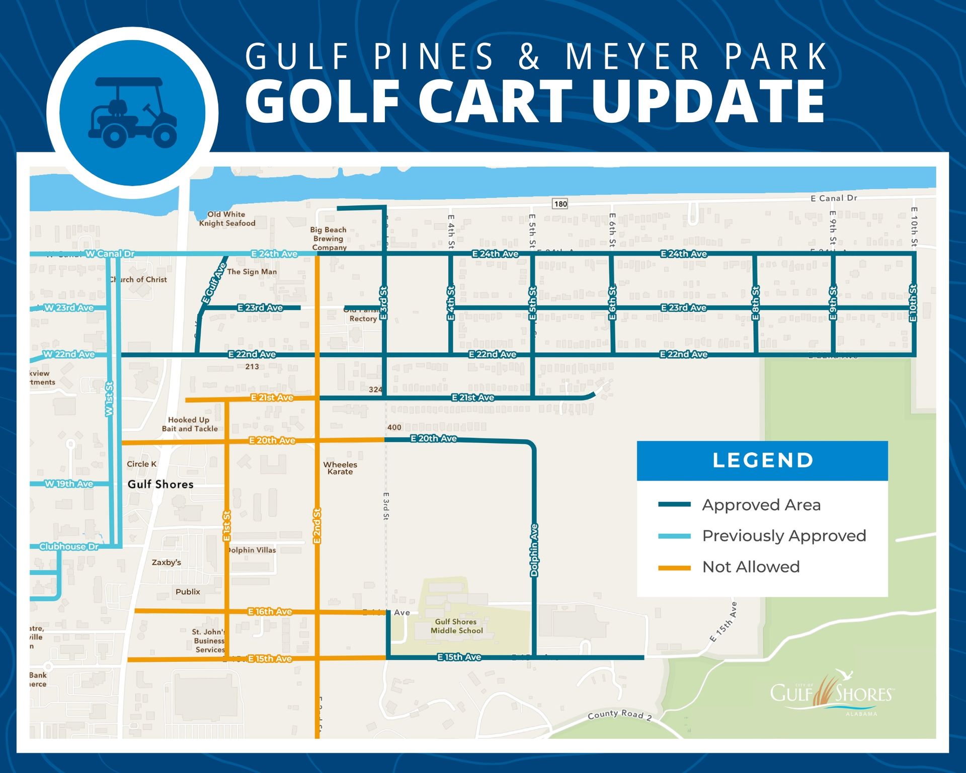 Golf Cart News In Gulf Shores