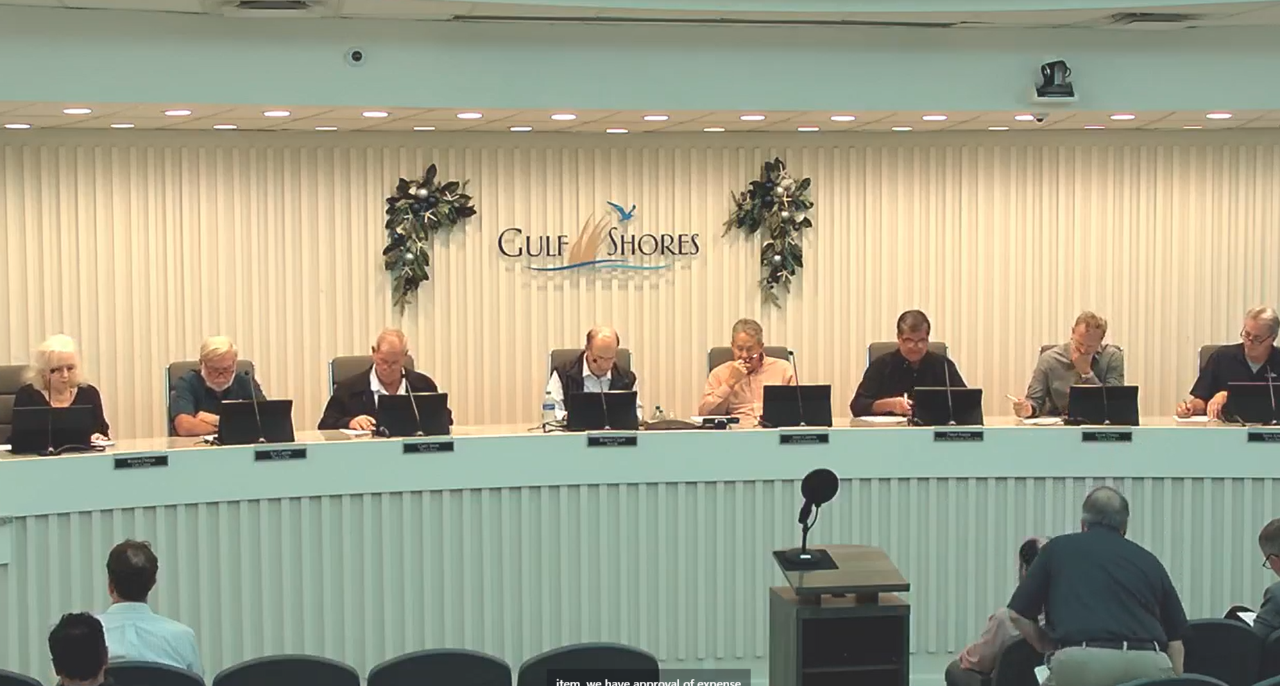 Gulf Shores City Council in News