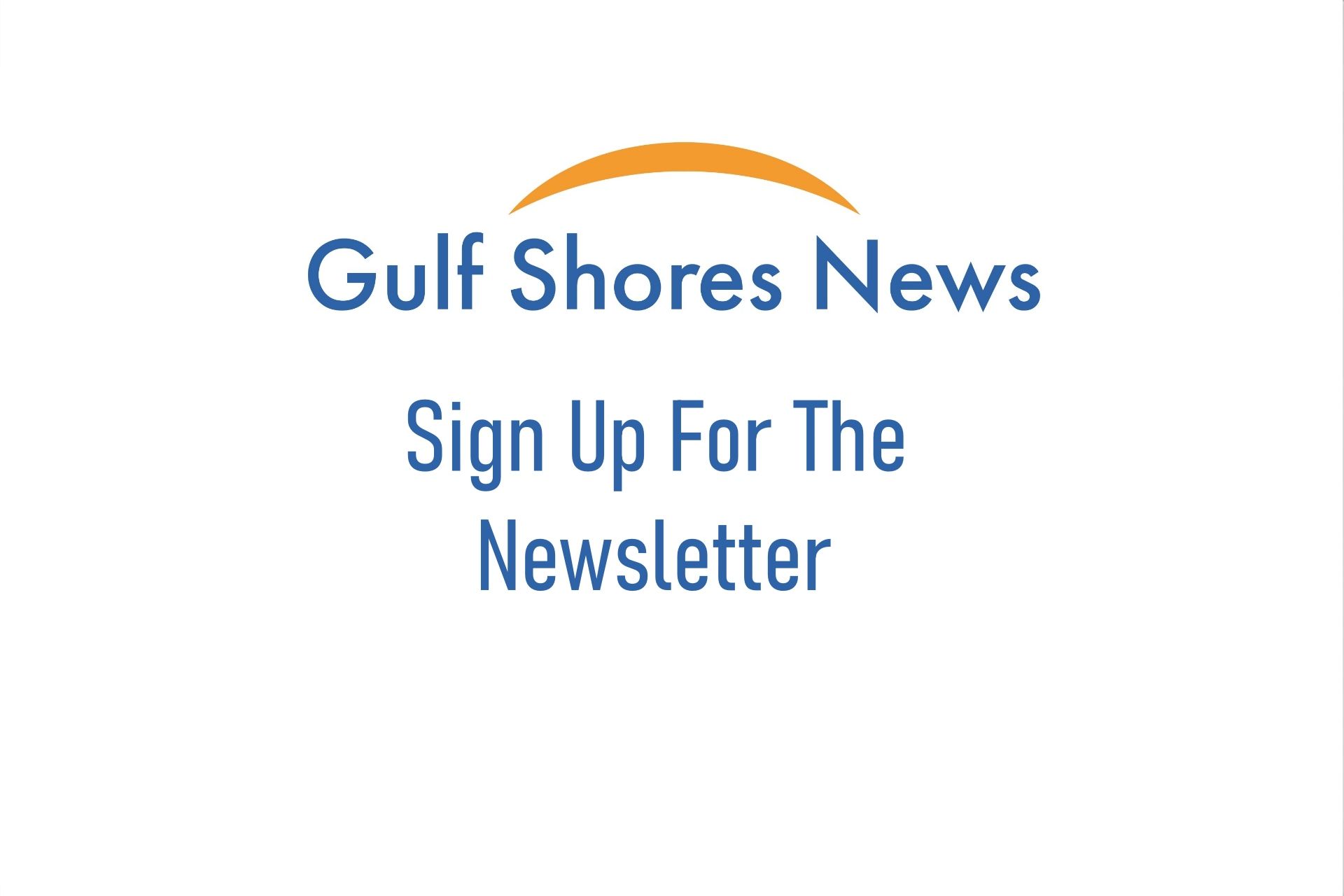 Gulf Shores Newsletter