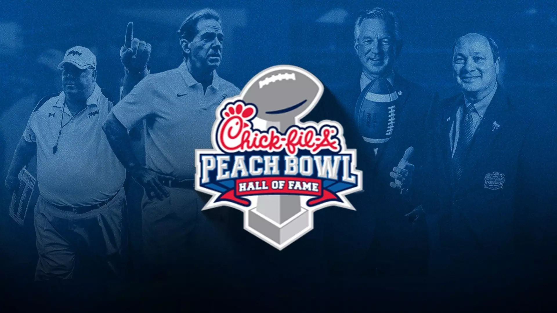 Saban and Tuberville honored at Peach Bowl