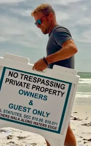 Backstreet Boy Private Beach