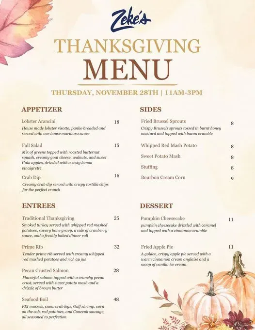gulf shores thanksgiving