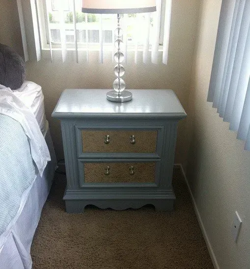 Nightstand with a Lamp on Top — Corona, CA — Corona Glass, Inc.