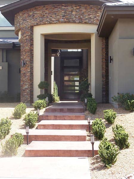 Steps to the Entrance of a House - Planting and Landscaping Services in Henderson, NV