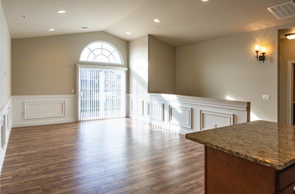 The Grand Living Room with large window