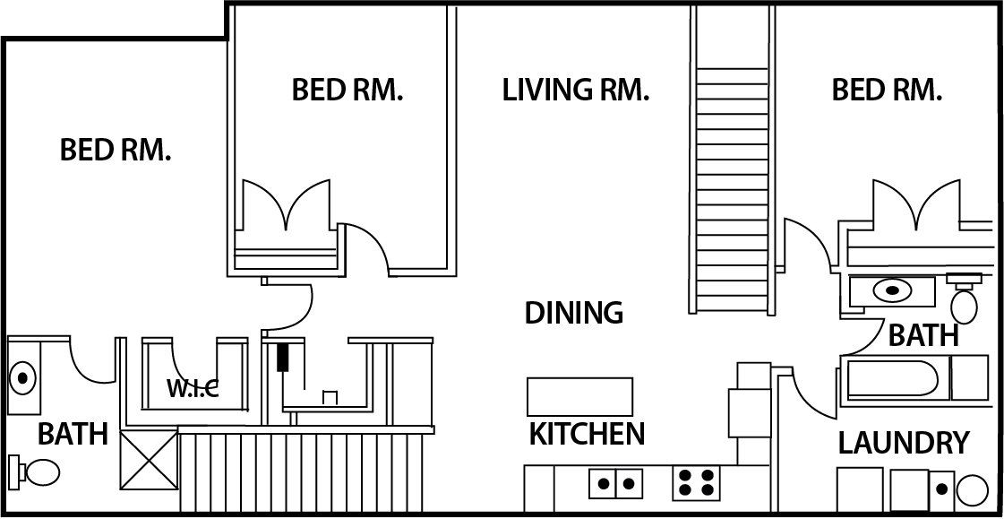 Floor Plans - Unit 5