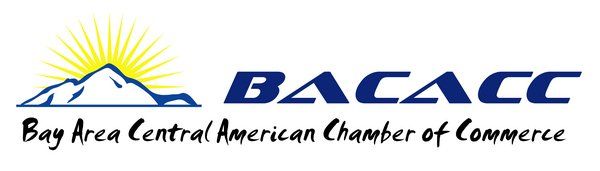 The logo for the bay area central american chamber of commerce