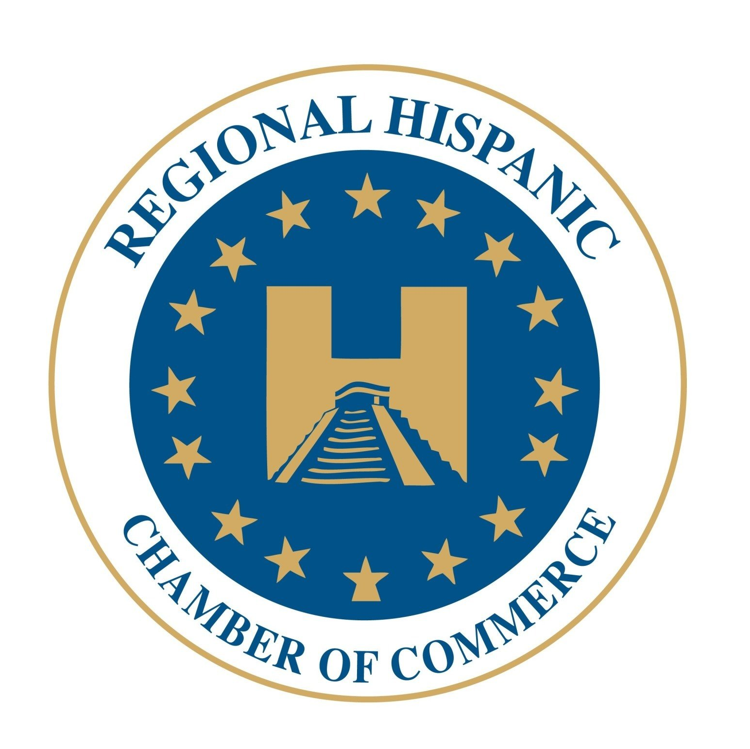 The logo for the regional hispanic chamber of commerce
