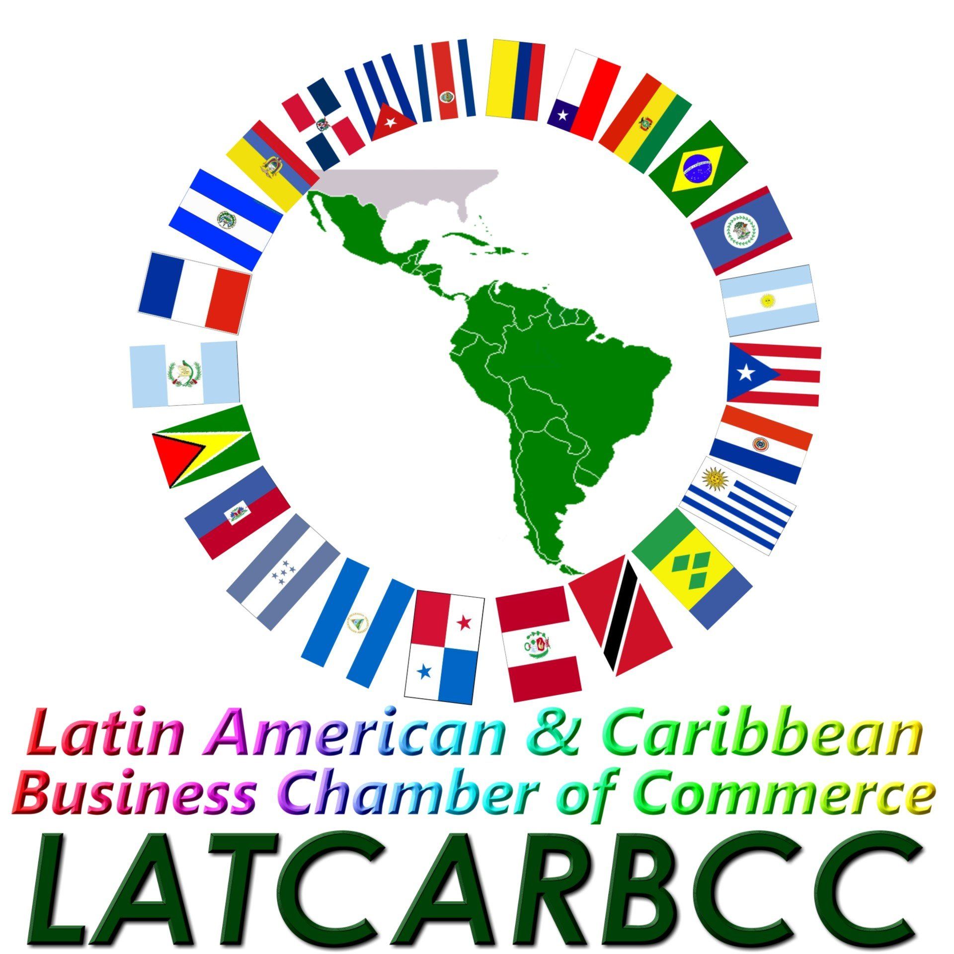 Latin american and caribbean business chamber of commerce logo