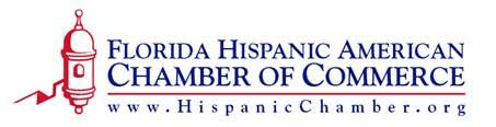 The logo for the florida hispanic american chamber of commerce