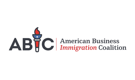The logo for the american business immigration coalition.