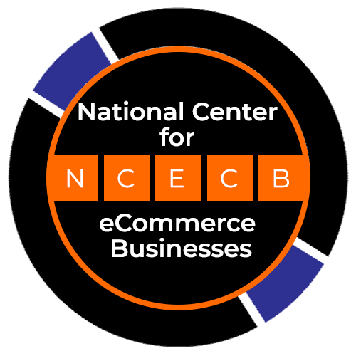 A logo for the national center for ecommerce businesses