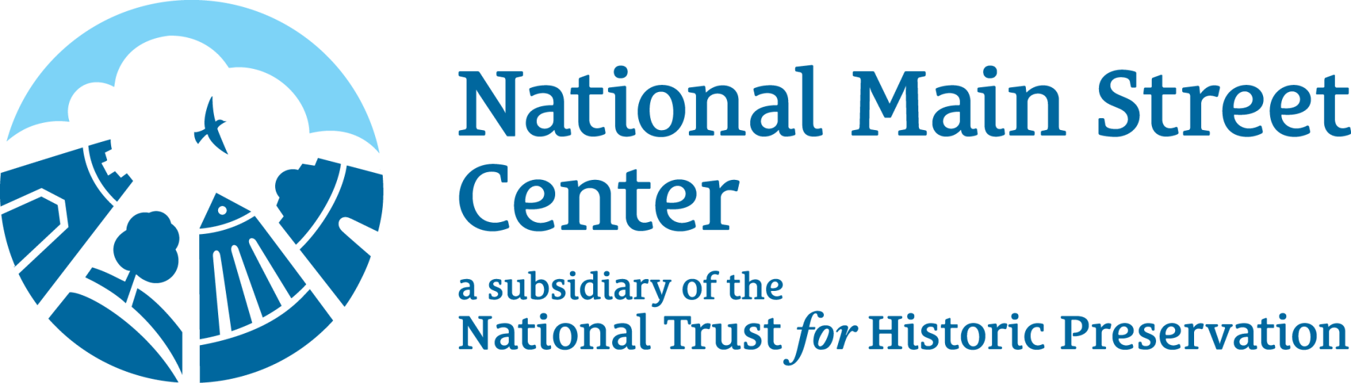 The national main street center is a subsidiary of the national trust for historic preservation