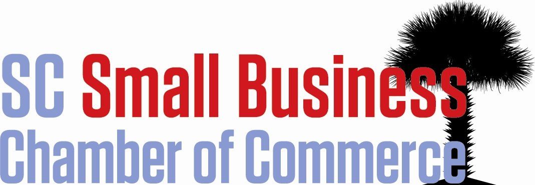 The logo for the sc small business chamber of commerce