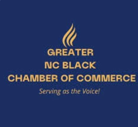 The logo for the greater nc black chamber of commerce