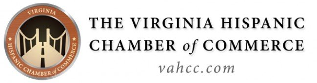 The logo for the virginia hispanic chamber of commerce