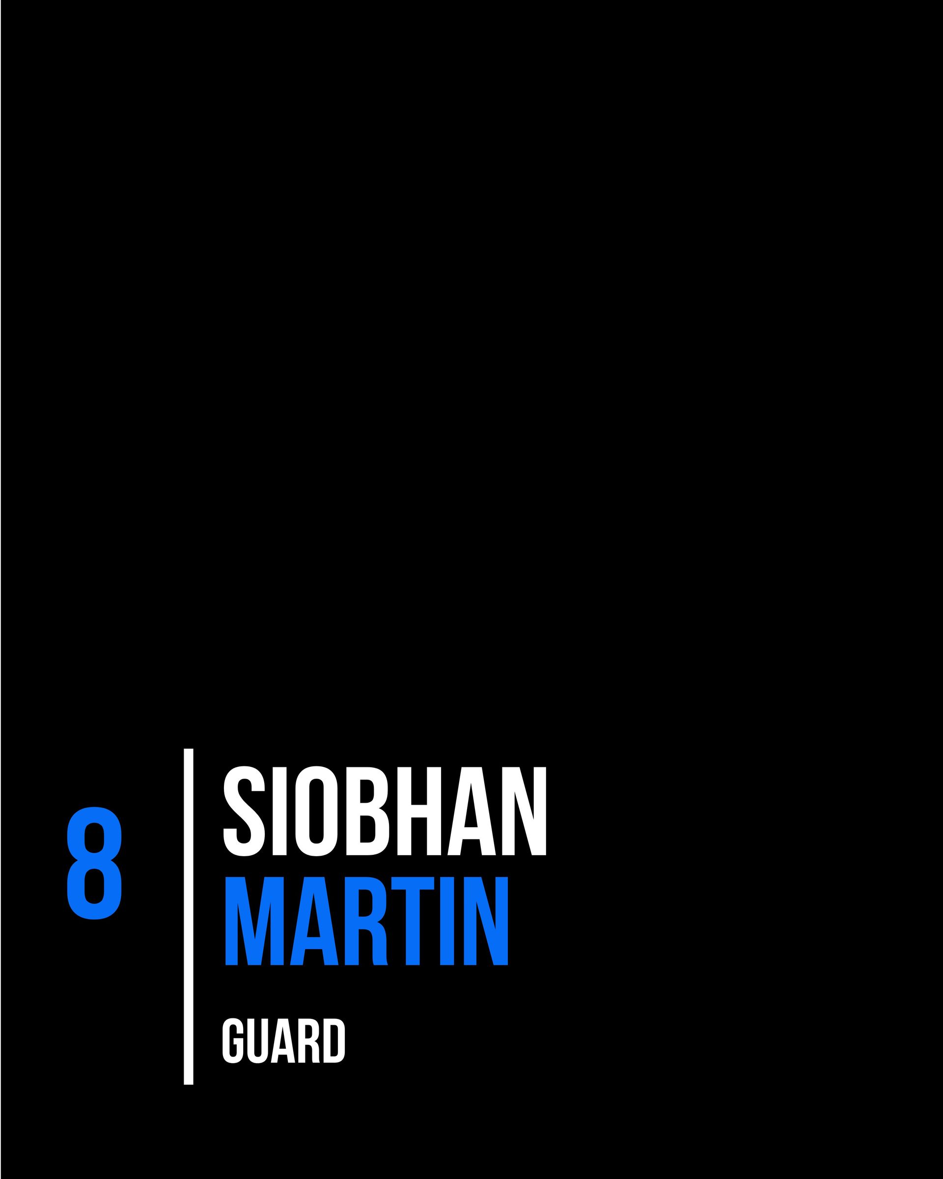 Basketball player Kiera Williams in a blue uniform, holding the ball, preparing to play on the court.