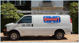 Furnace Installation — Summit Air Conditioning Service Van in West Palm Beach, FL